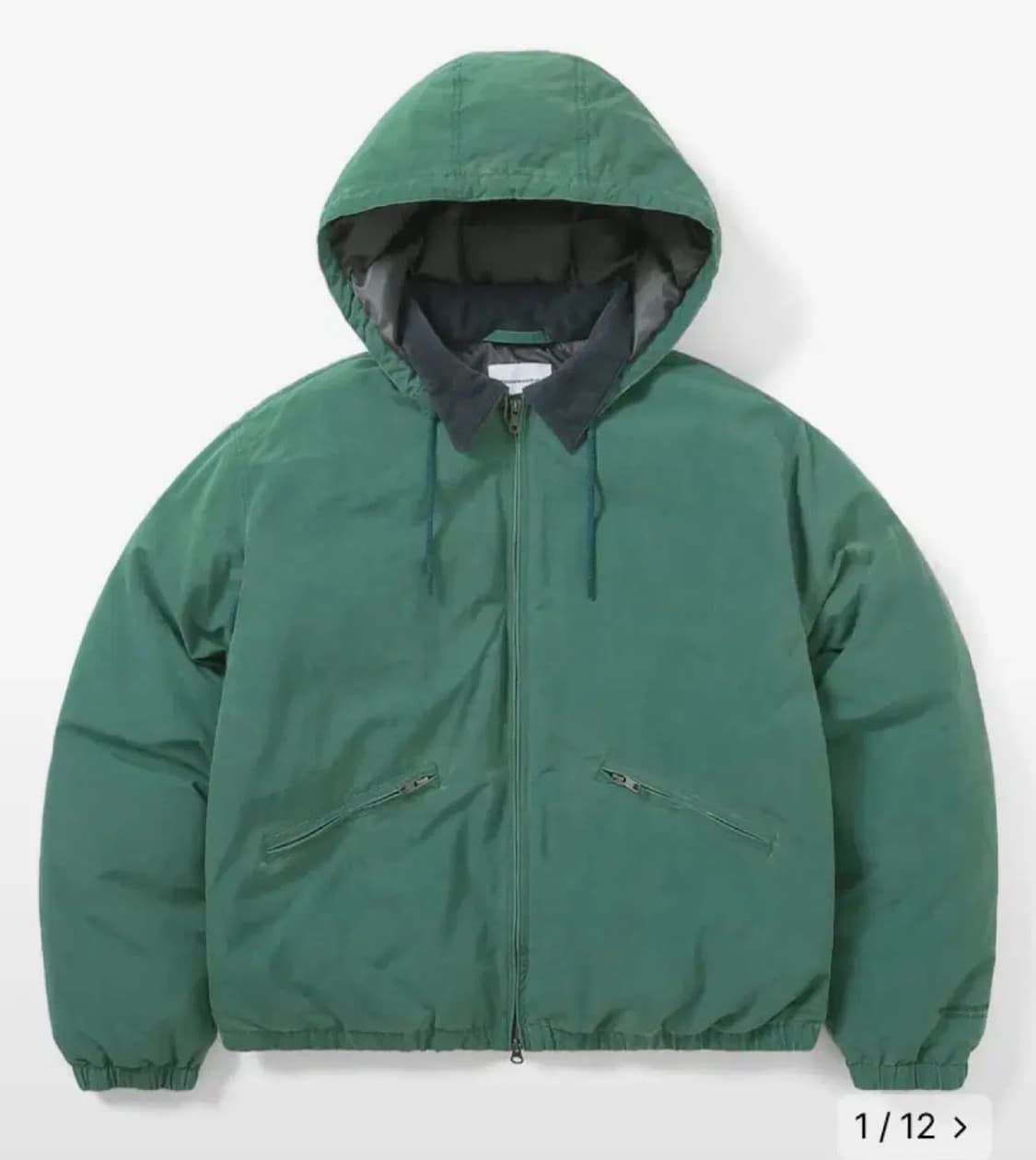 디스이즈네버댓 Washed Down Puffer Jacket 패딩 상품이미지1
