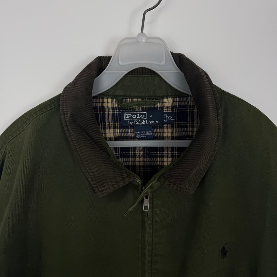 폴로 자켓 올리브 2xl 상품이미지2