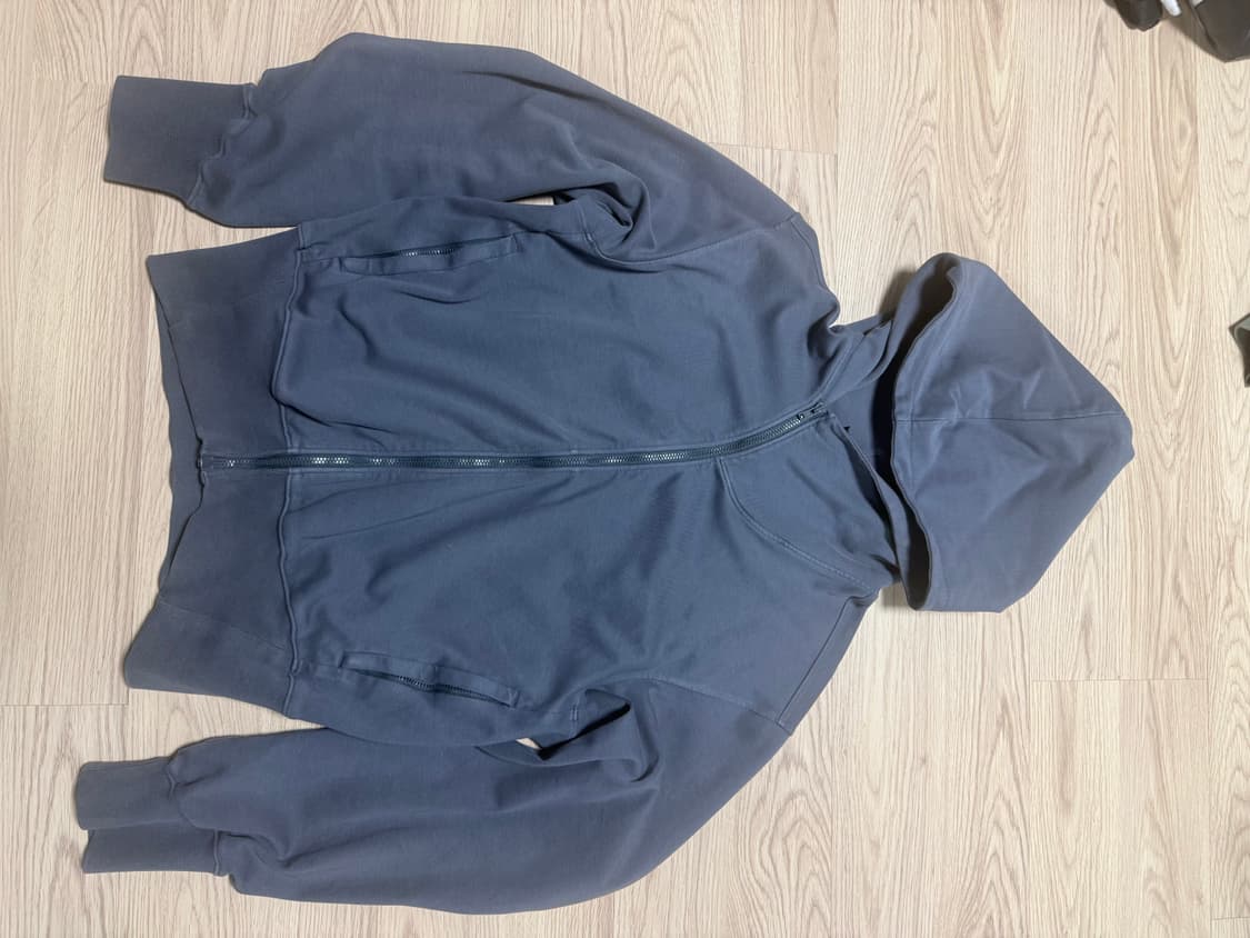 EE 후드집업 슬레이트 그레이 M 상품이미지3