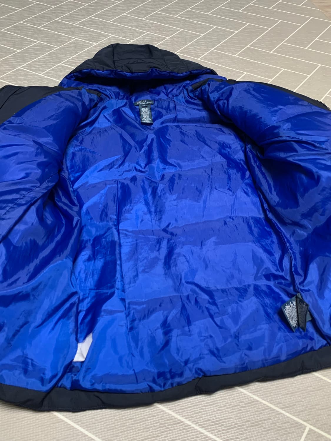 폴로 빅포니 패딩 네이비 상품이미지4