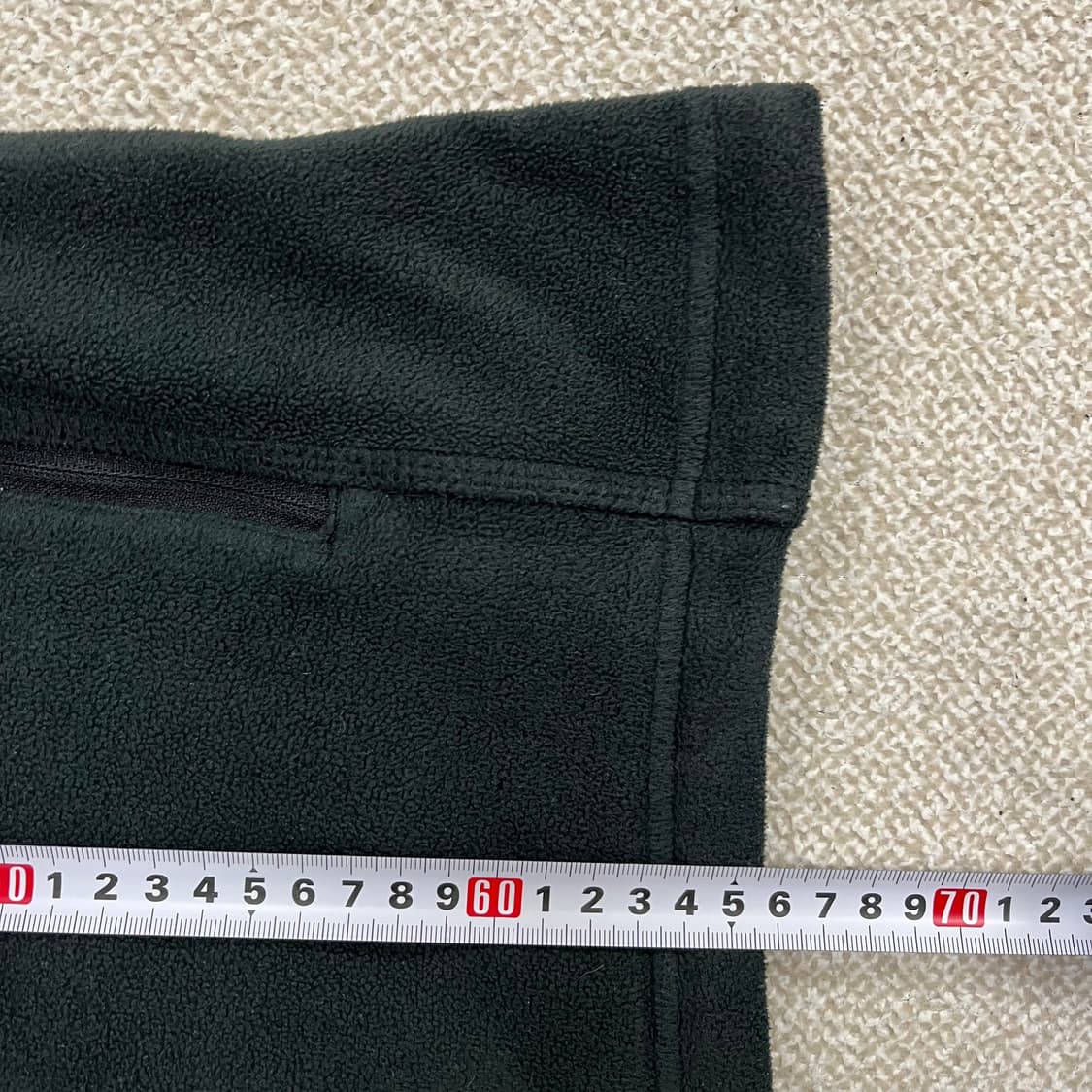 M 콜롬비아 블랙 플리스 집업 자켓 0128M 상품이미지5