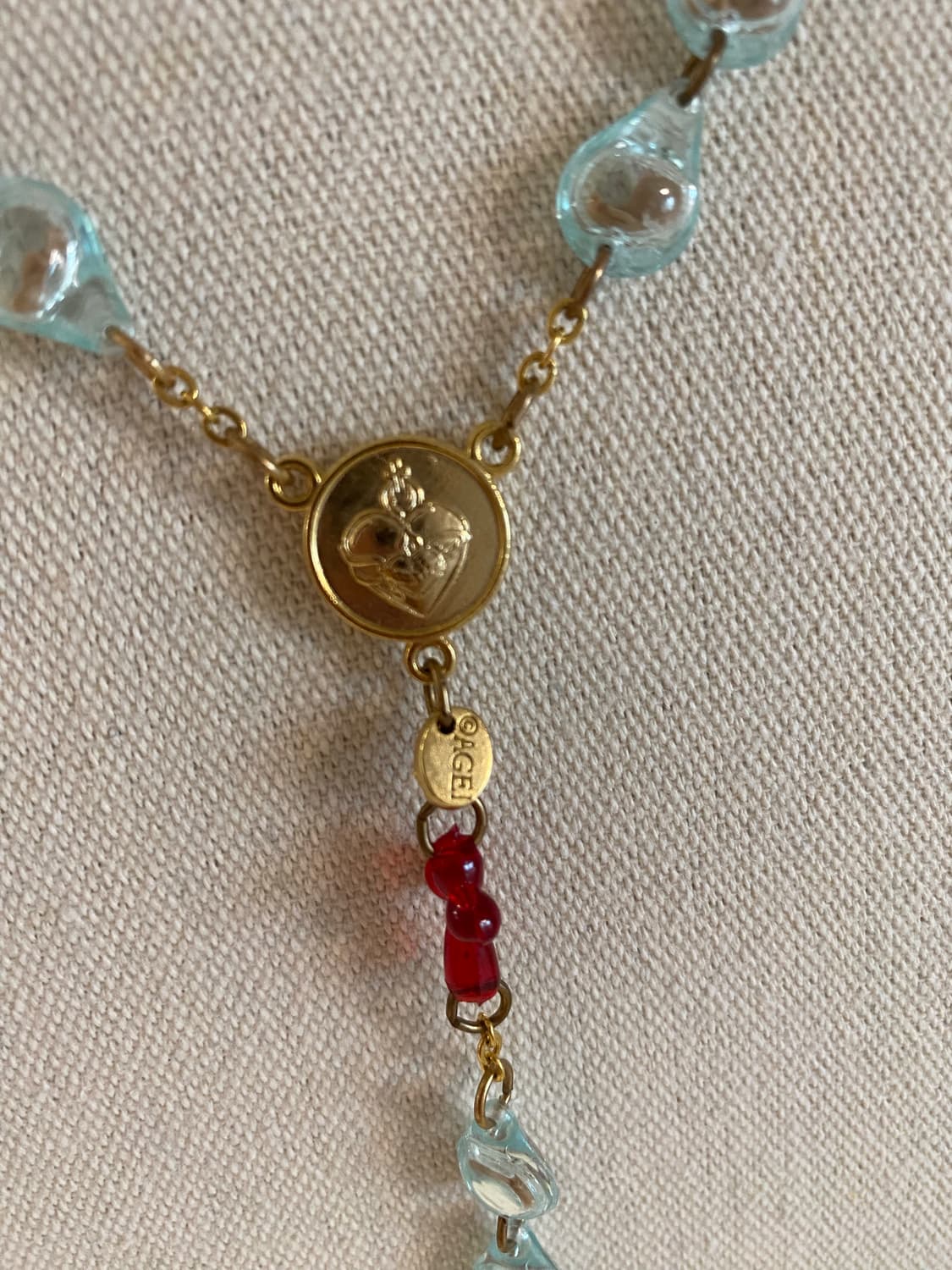 빈티지 태아 묵주 목걸이 상품이미지7