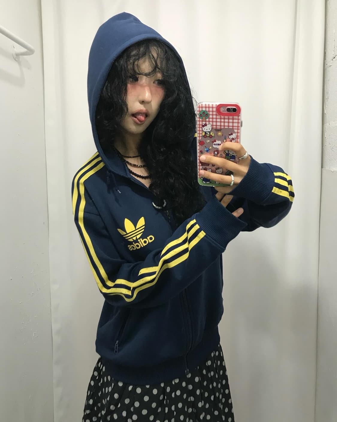 Adidas Hood Flock Firebird Jersey 상품이미지5