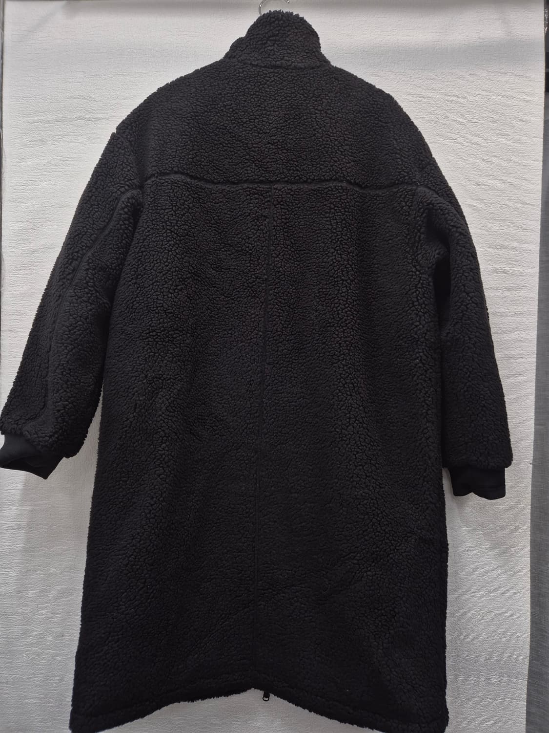 다이나핏 양면 뽀글이 롱패딩 블랙 / 105 상품이미지6