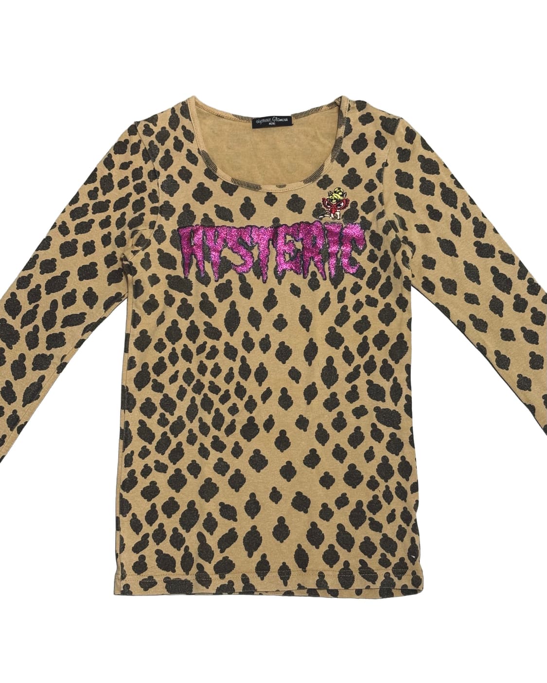 (레어) 히스테릭 글래머 sexy Y2k 호피 갸루st 탑 상품이미지3