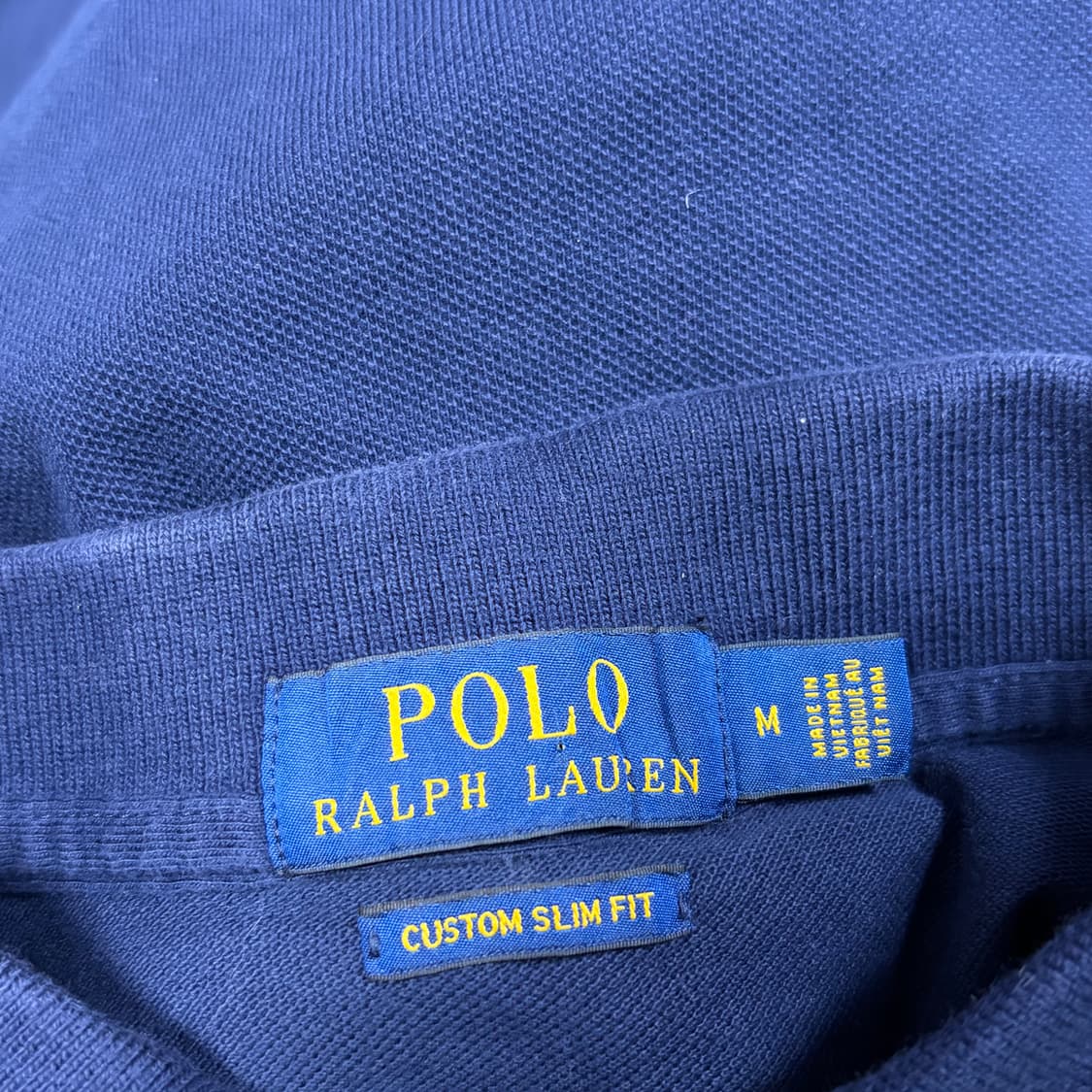 폴로 빅포니 치프키프 자수 네이비 반팔 카라 티셔츠 M  상품이미지9