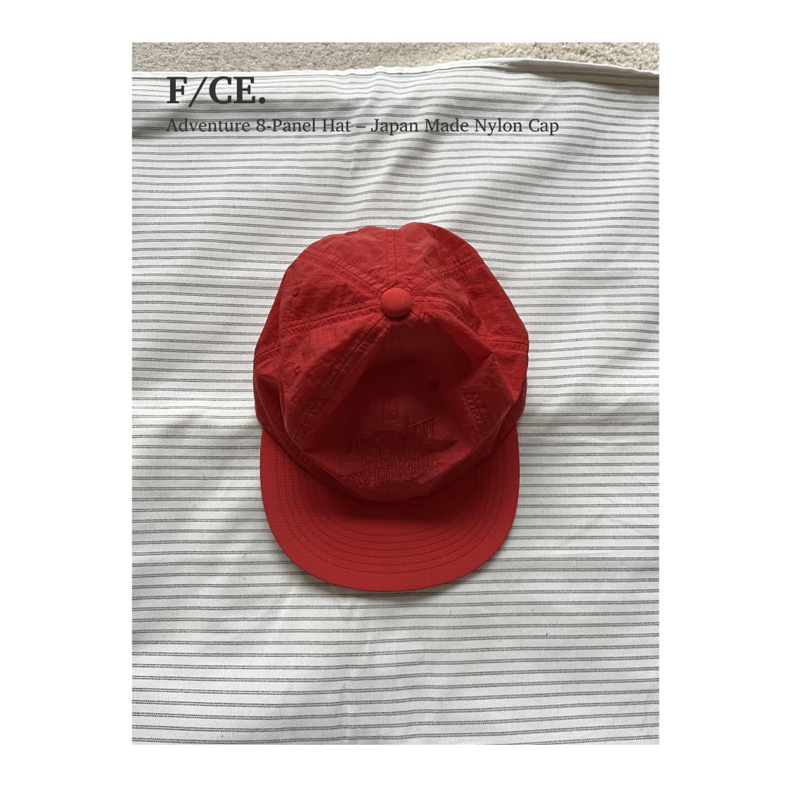 에프씨이 재펜 어드벤처 8-패널 햇 상품이미지1