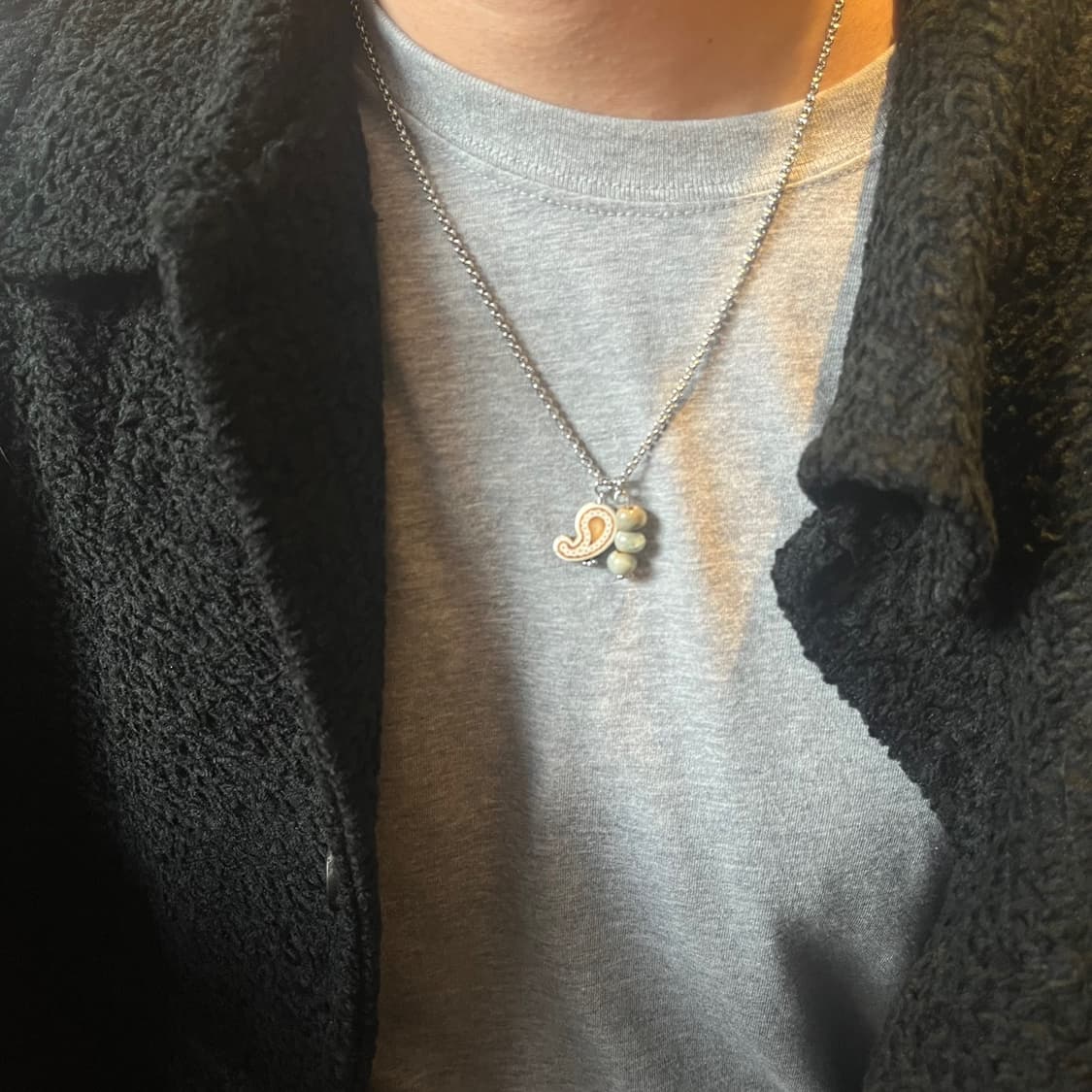 PAISLEYED NECKLACE (자체제작) 상품이미지3