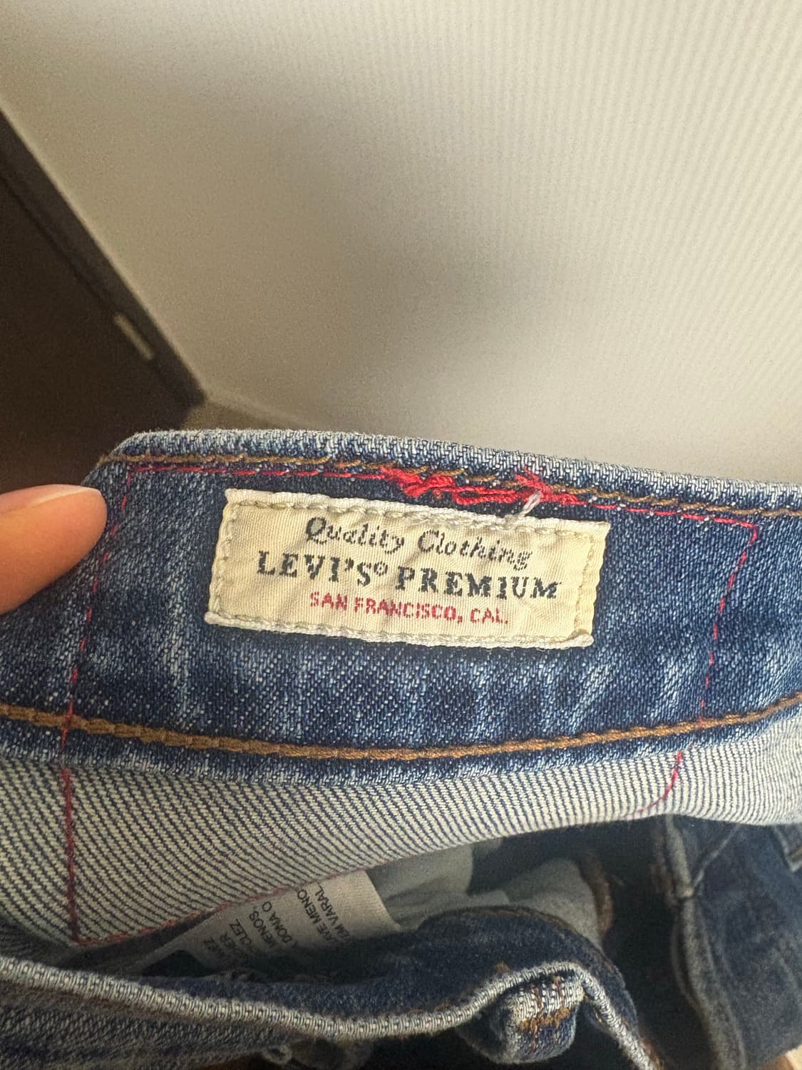 리바이스 502 데님진 레드라벨  상품이미지3