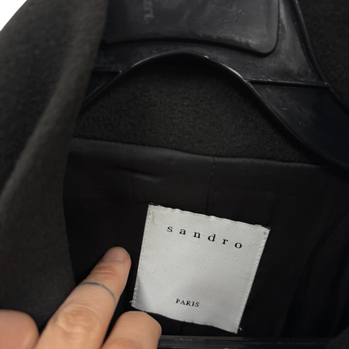 산드로 울 자켓 브라운 상품이미지6