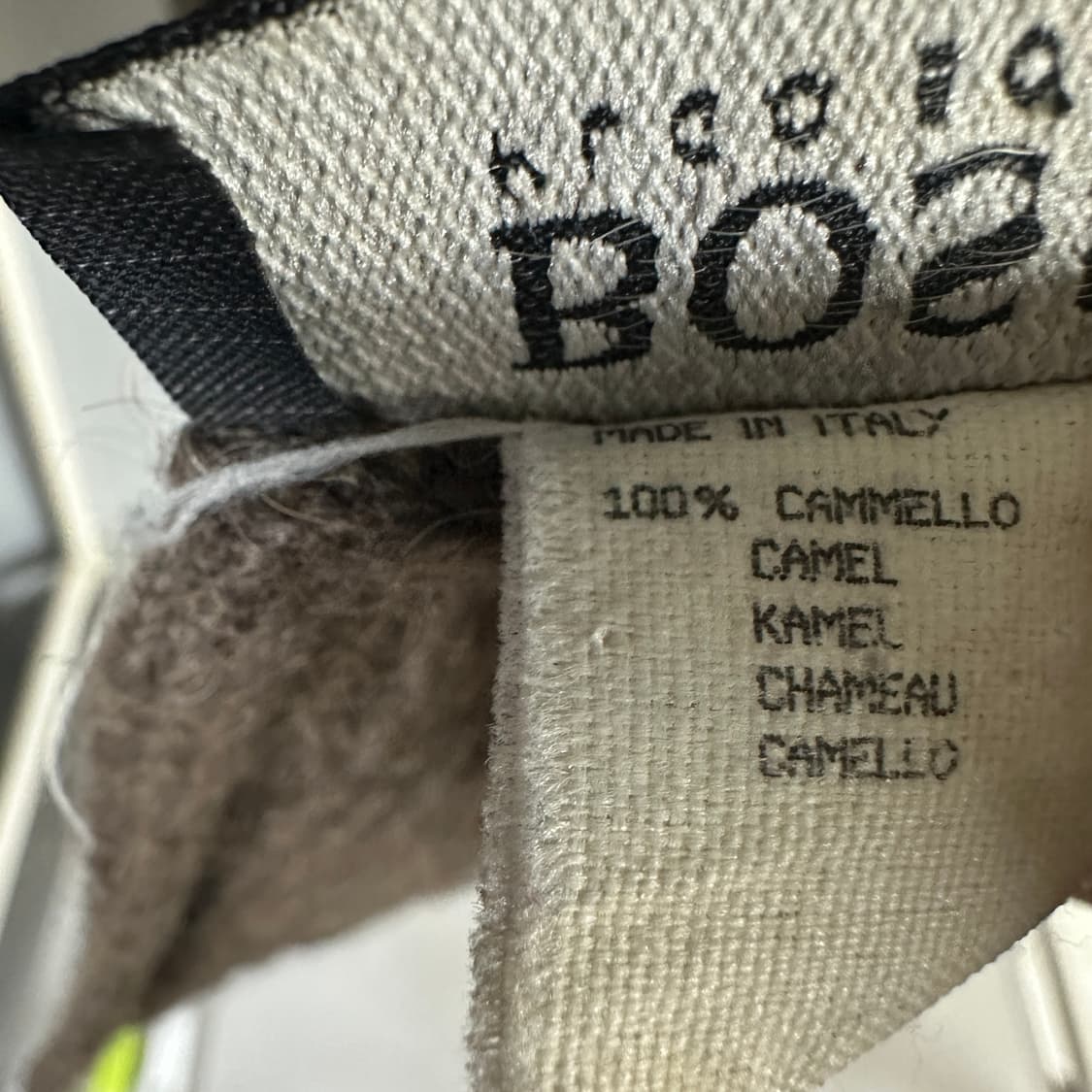 휴고 보스 카멜헤어 머플러 상품이미지4