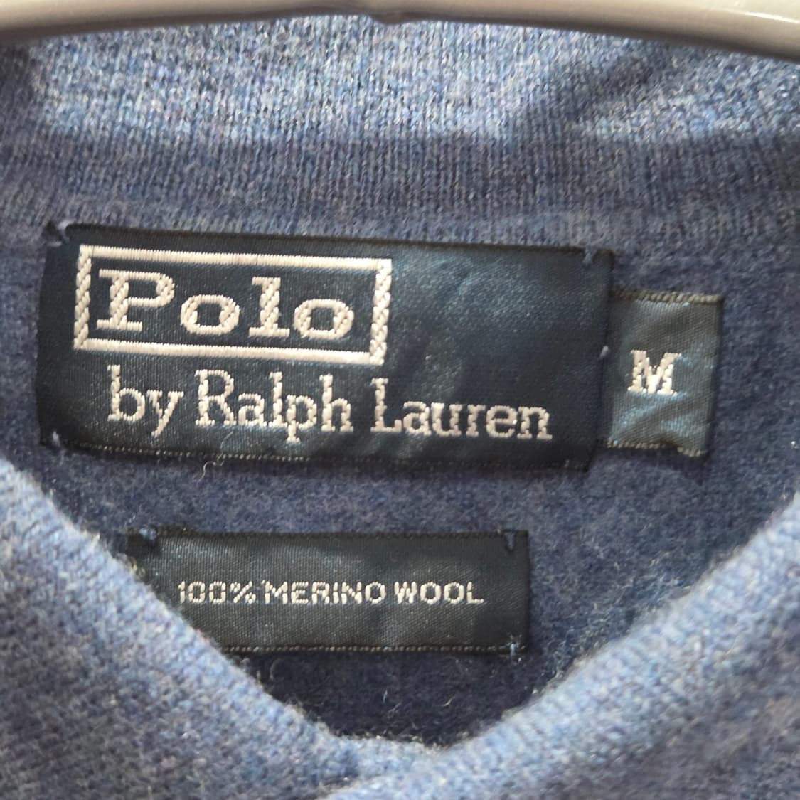 폴로랄프로렌 우먼 메리노울 카라 니트 M 상품이미지3