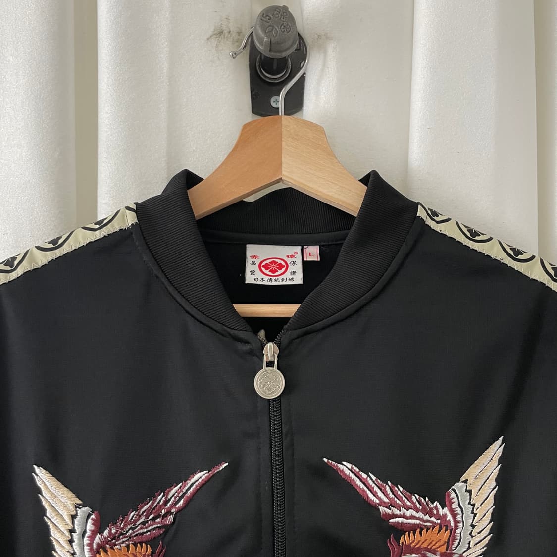 일본 빈티지 이글스 자수 스카쟌 상품이미지4