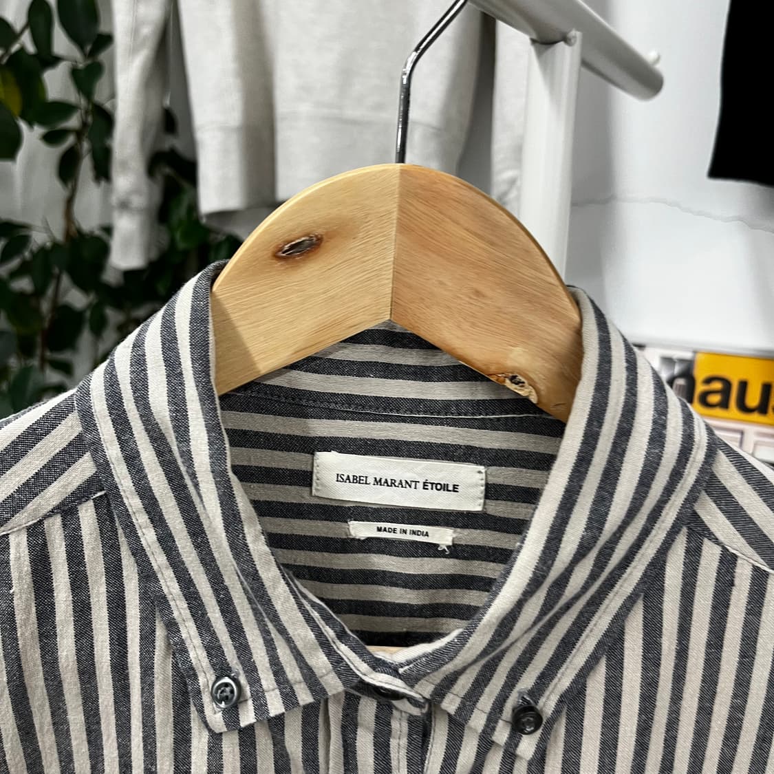 이자벨마랑 인디아코튼 스트라이프 셔츠 36 상품이미지3