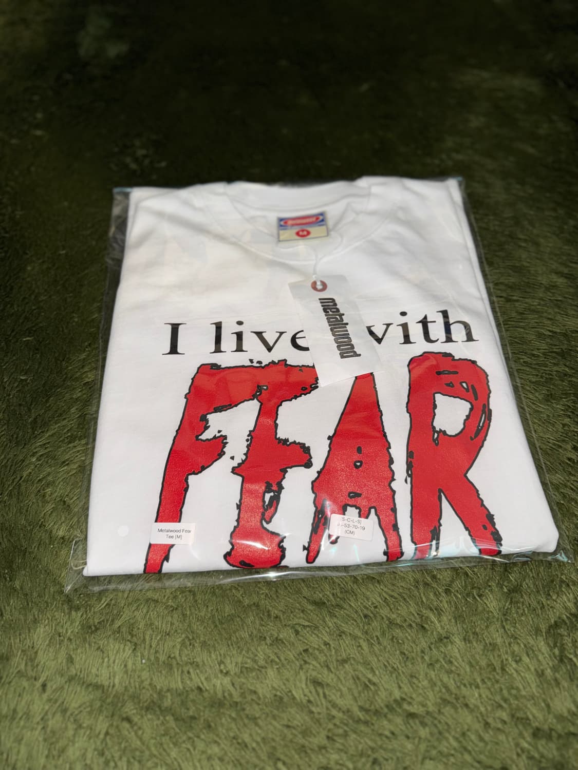 [M] METALWOOD STUDIO 메탈우드 FEAR 골프 티셔츠 상품이미지10