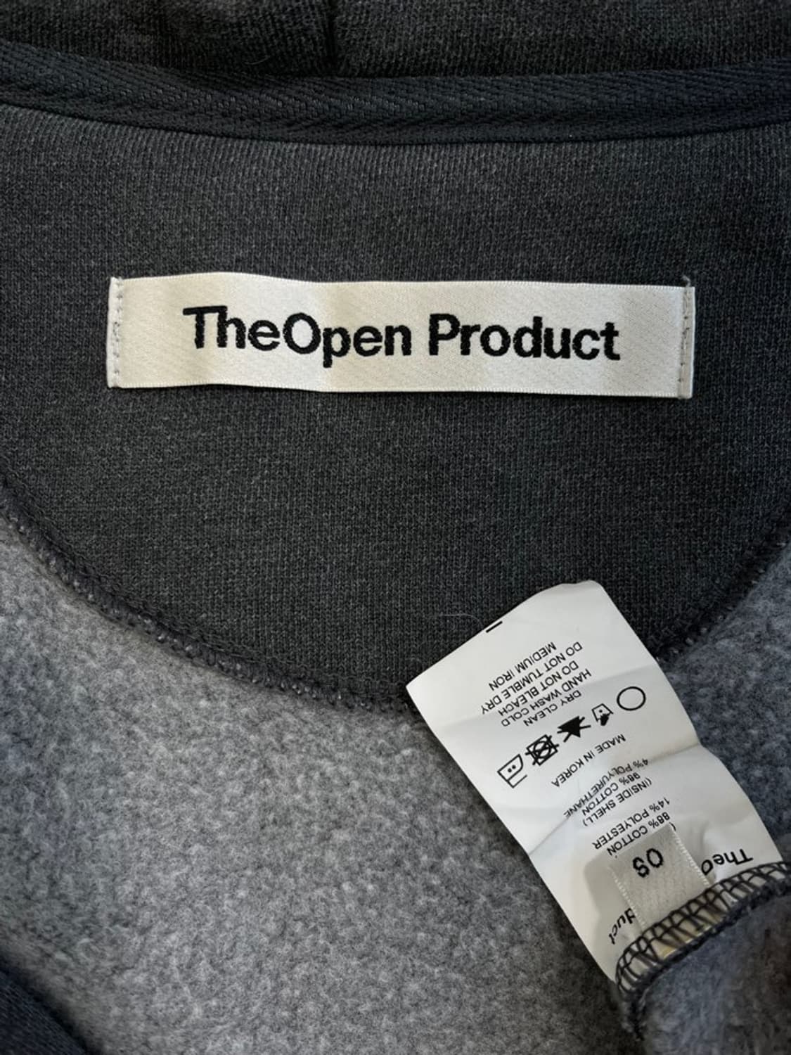 더오픈프로덕트 후드 집업/#3115 상품이미지4