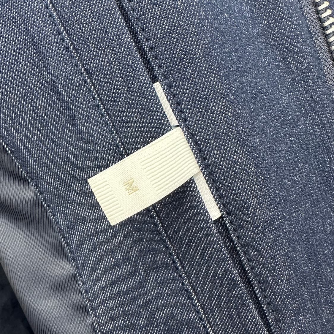 95 미나브 남자 다이애그널 브릿지 블루종 자켓 상품이미지4