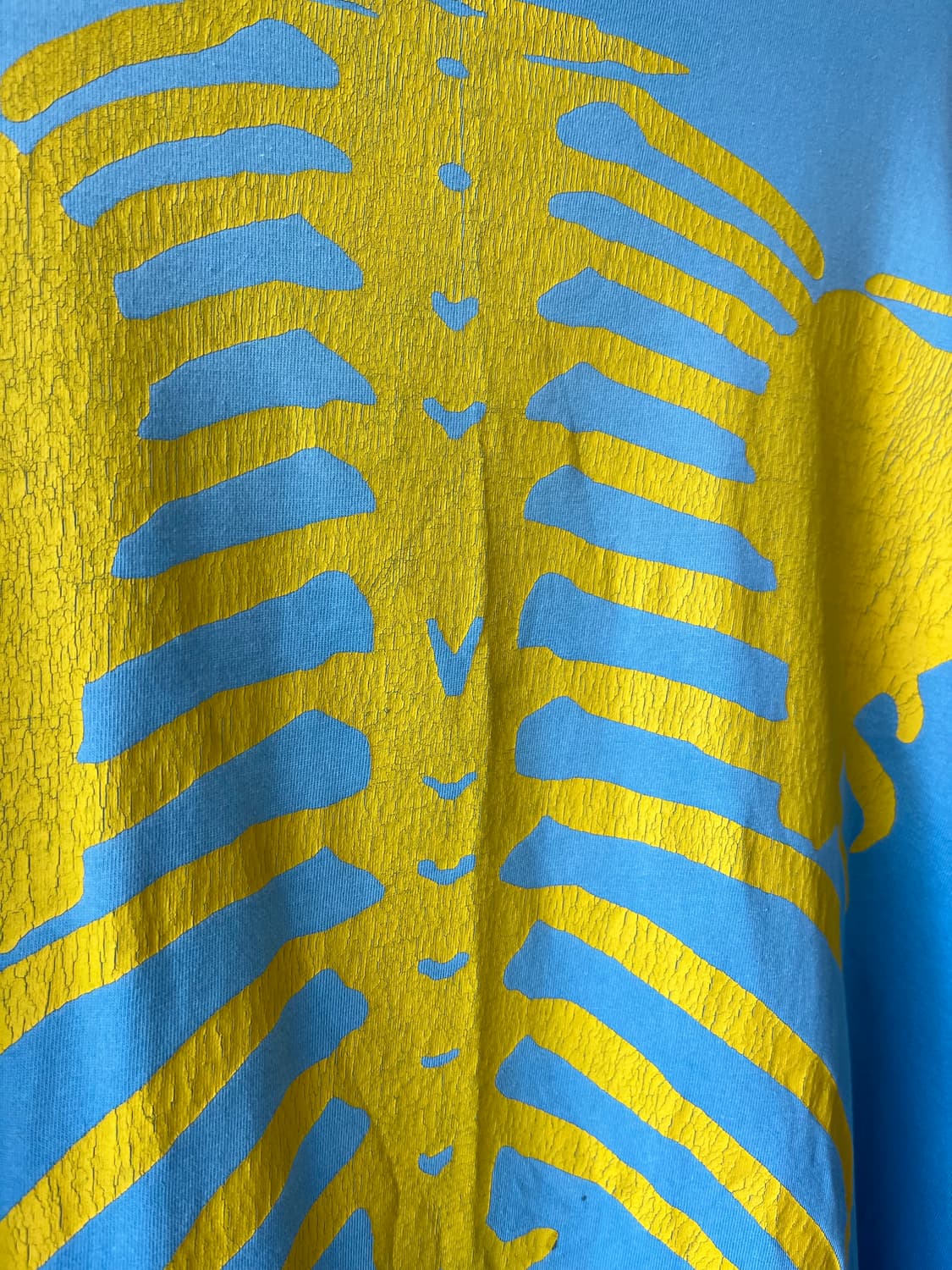 Kapital 캐피탈 투톤 빅 본 프린팅 티셔츠 3사이즈 상품이미지2