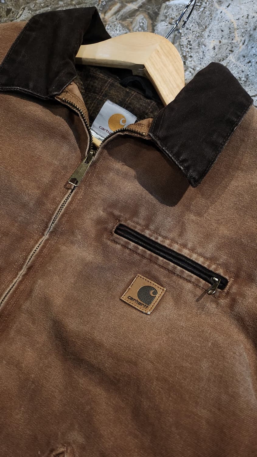 칼하트 디트로이드 자켓 j97 브라운 상품이미지2