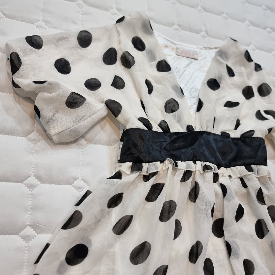 LIZ LISA(리즈리사) 도트 쉬폰 튜닉 상품이미지4