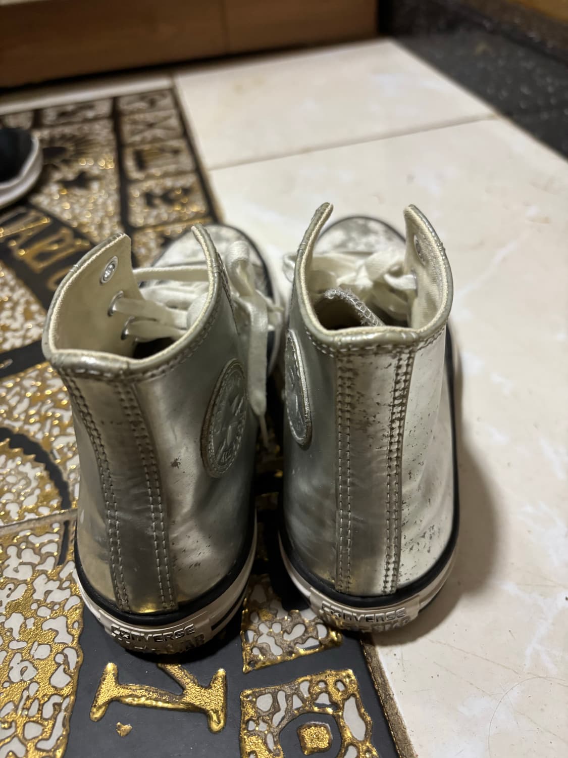 컨버스 하이 실버 상품이미지3