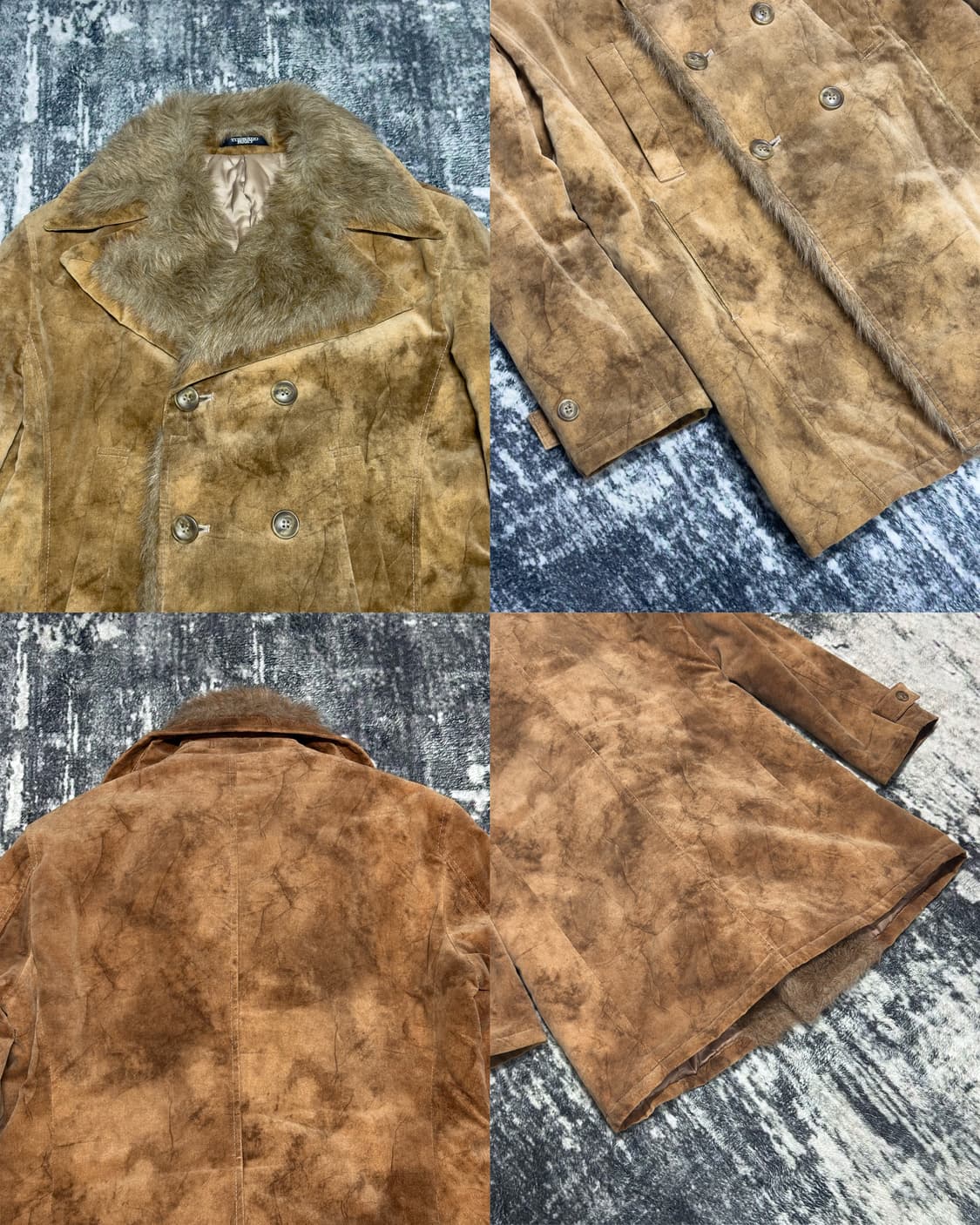 {Tornado Mart} 00s Faux Shearling Double 상품이미지4