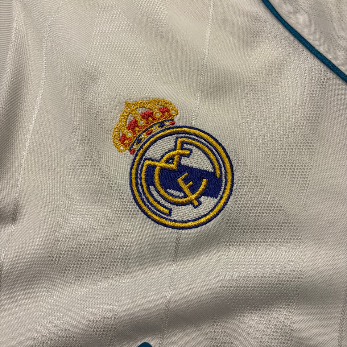 [100] 17-18 아디다스 레알마드리드 유니폼 화이트 반팔 D220 상품이미지4
