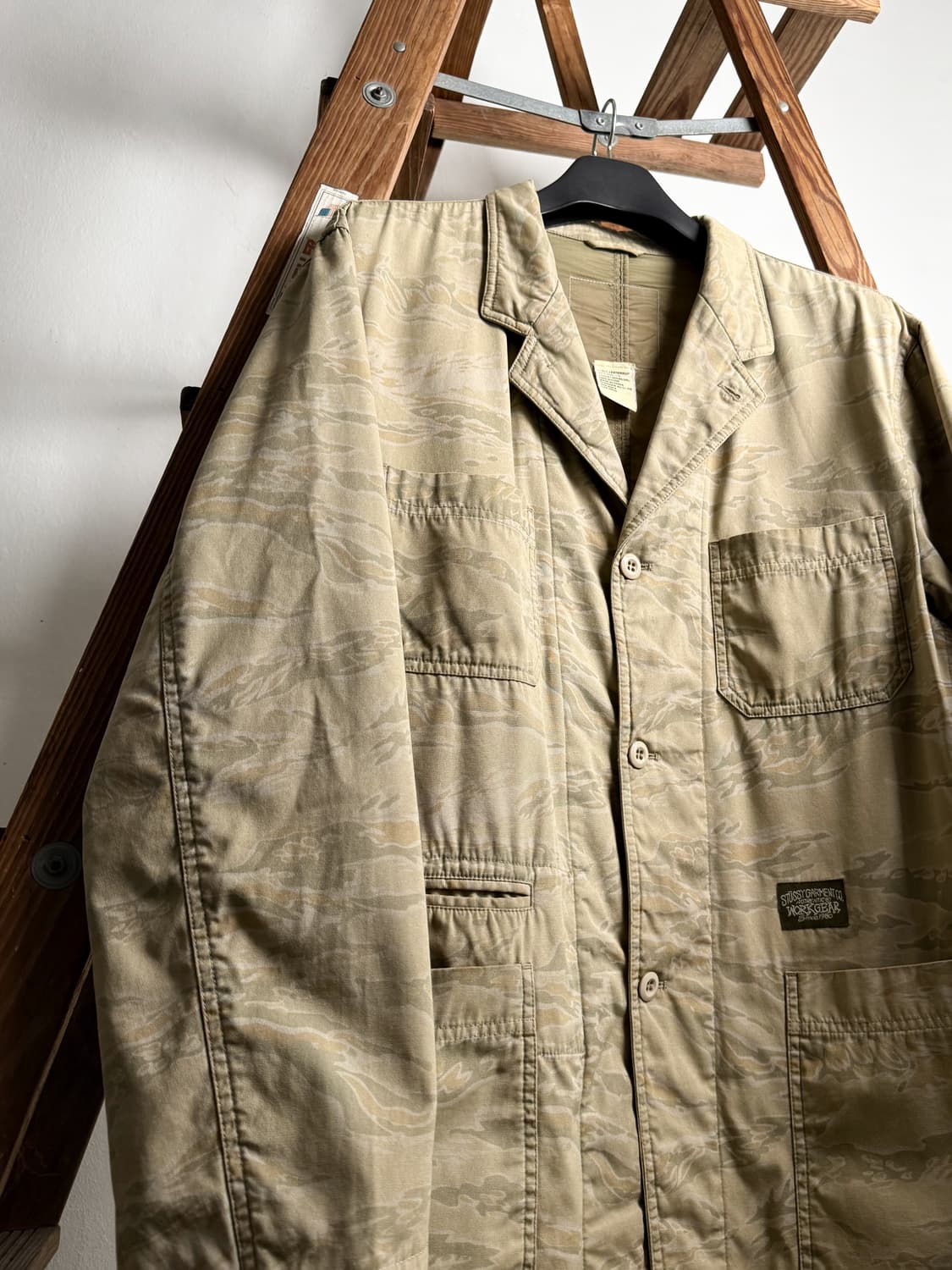 Stussy Camouflage Cotton Work Jacket 상품이미지2