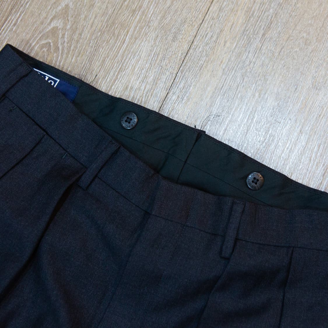 90s 폴로 랄프로렌 울 트라우져 다크 그레이 상품이미지3