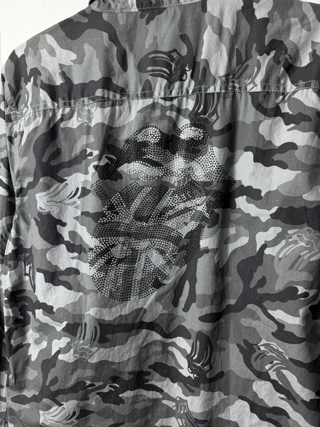 롤링 스톤스 카모플라주 셔츠 상품이미지7