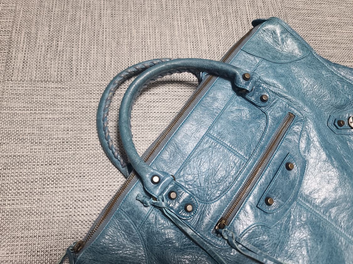 발렌시아가 클래식 오피스 모터백 토트백 발렌시아가 워크 모터백 상품이미지8