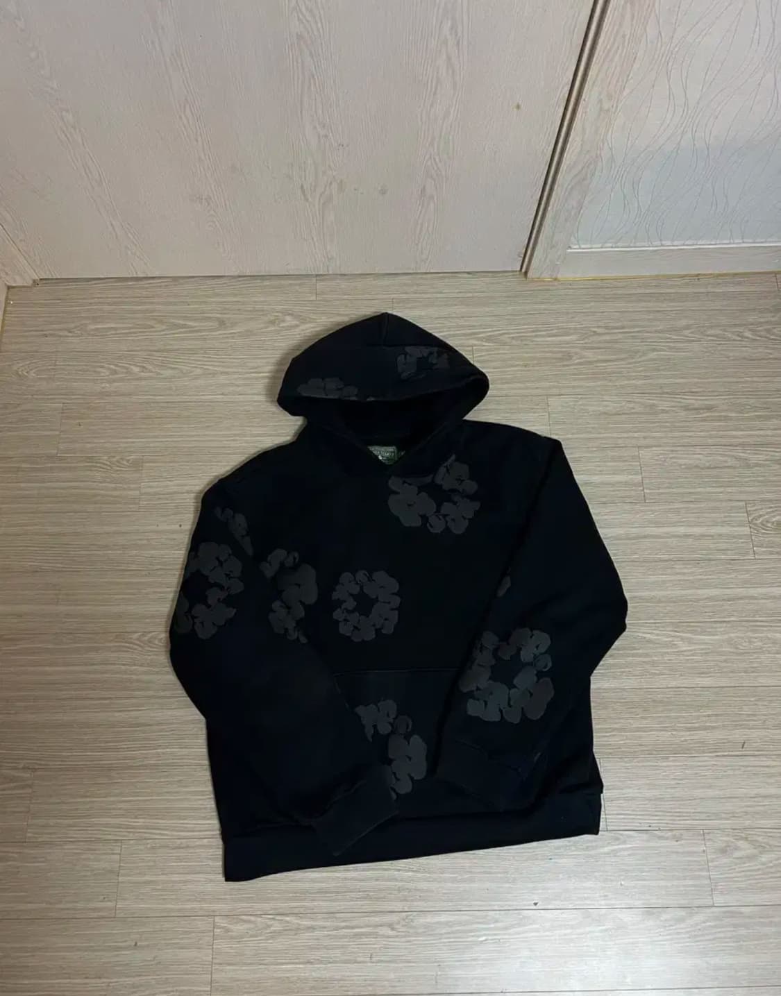 왜 유행하는거야 데님티어스 후드티 상품이미지1