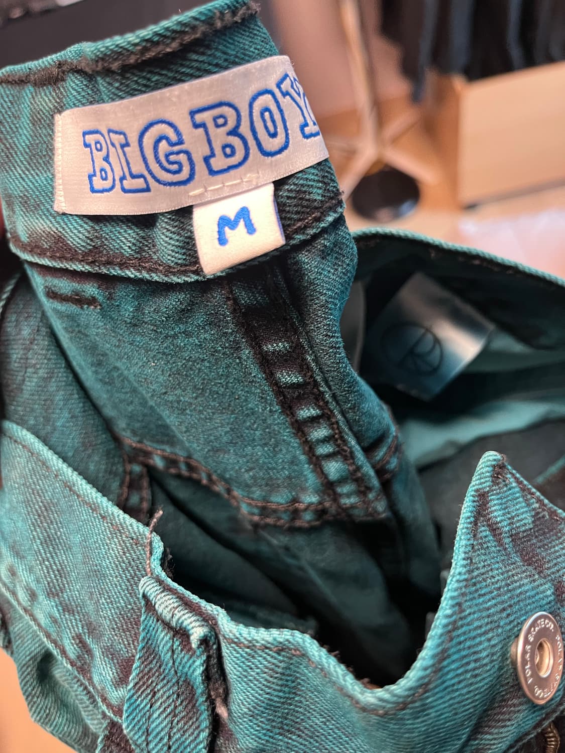 폴라스케이트 빅보이 팬츠 그린 상품이미지5