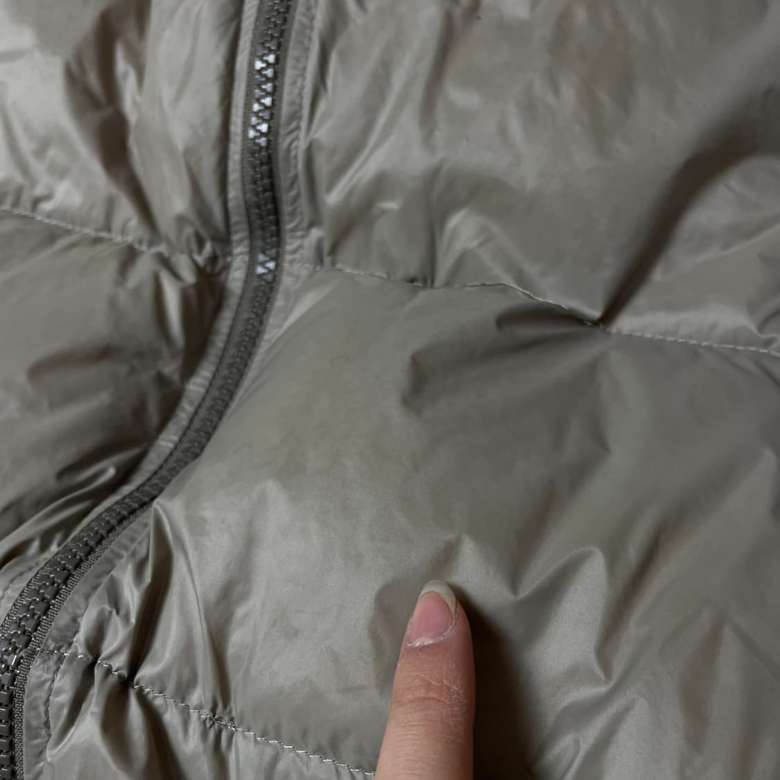 JPN 연베이지 후드 경량 패딩 F 상품이미지6