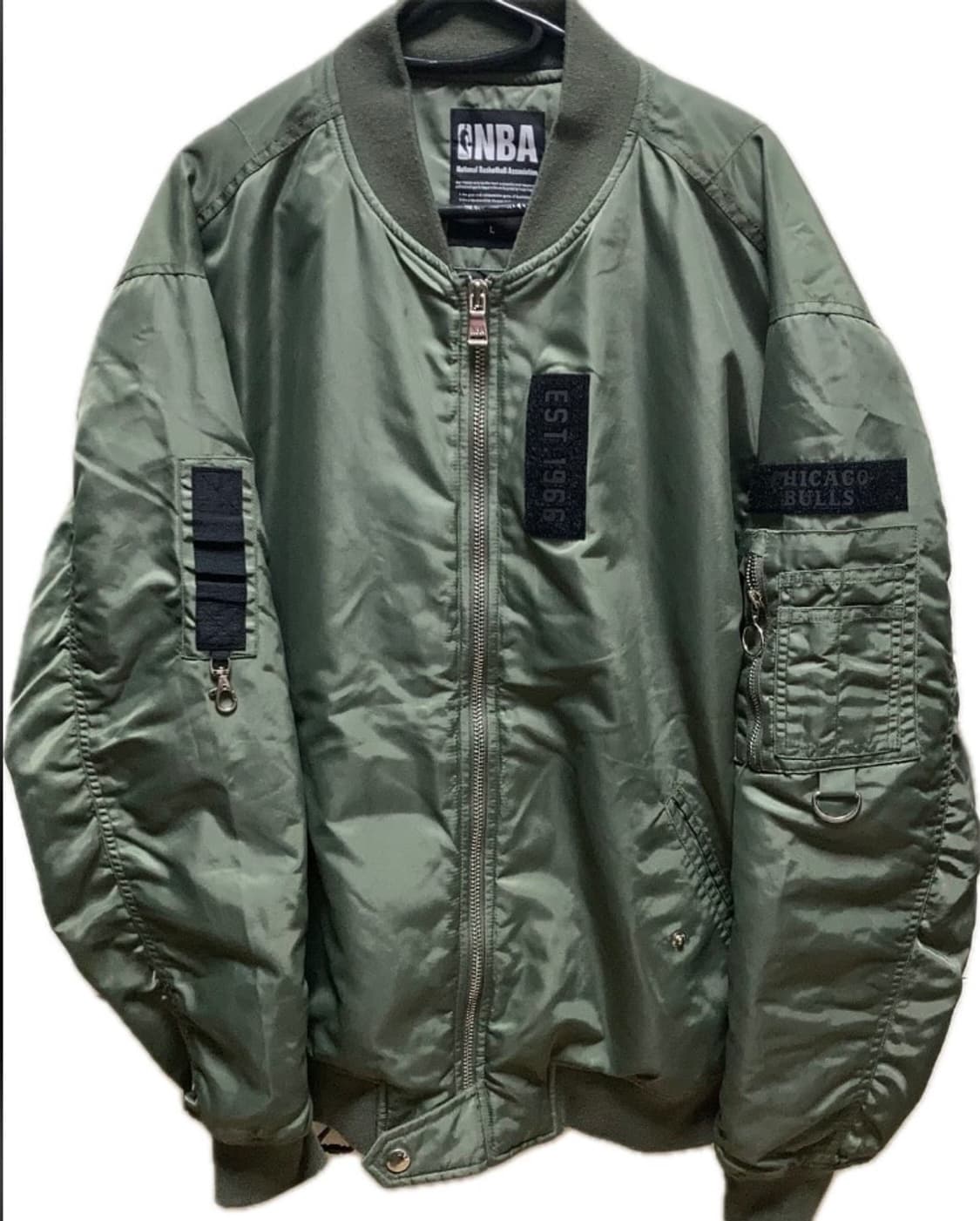 NBA 엔비에이 시카고불스 MA-1 봄버자켓 항공점퍼 상품이미지2