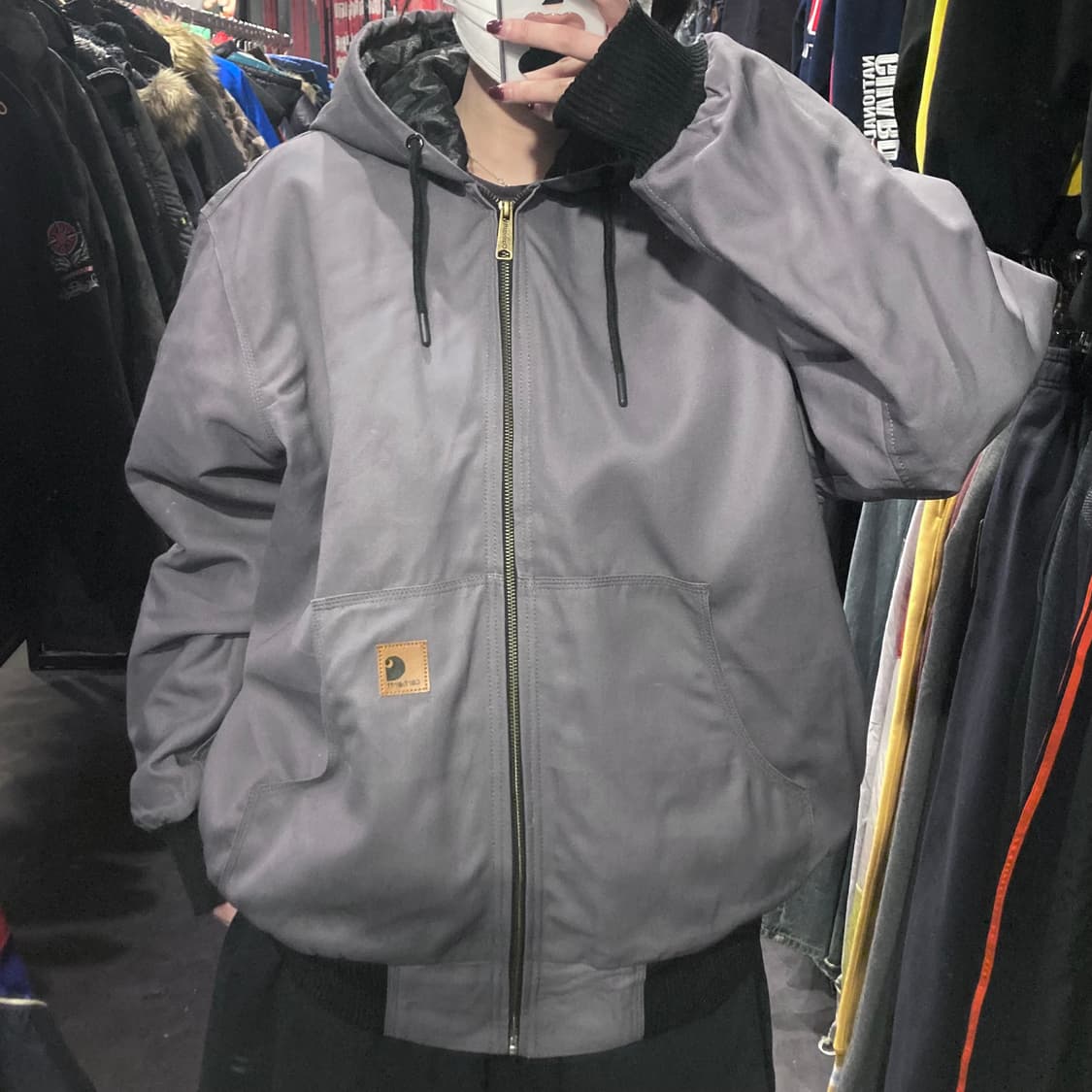 [IM] 칼하트 리메이크 워크자켓 그레이 상품이미지1