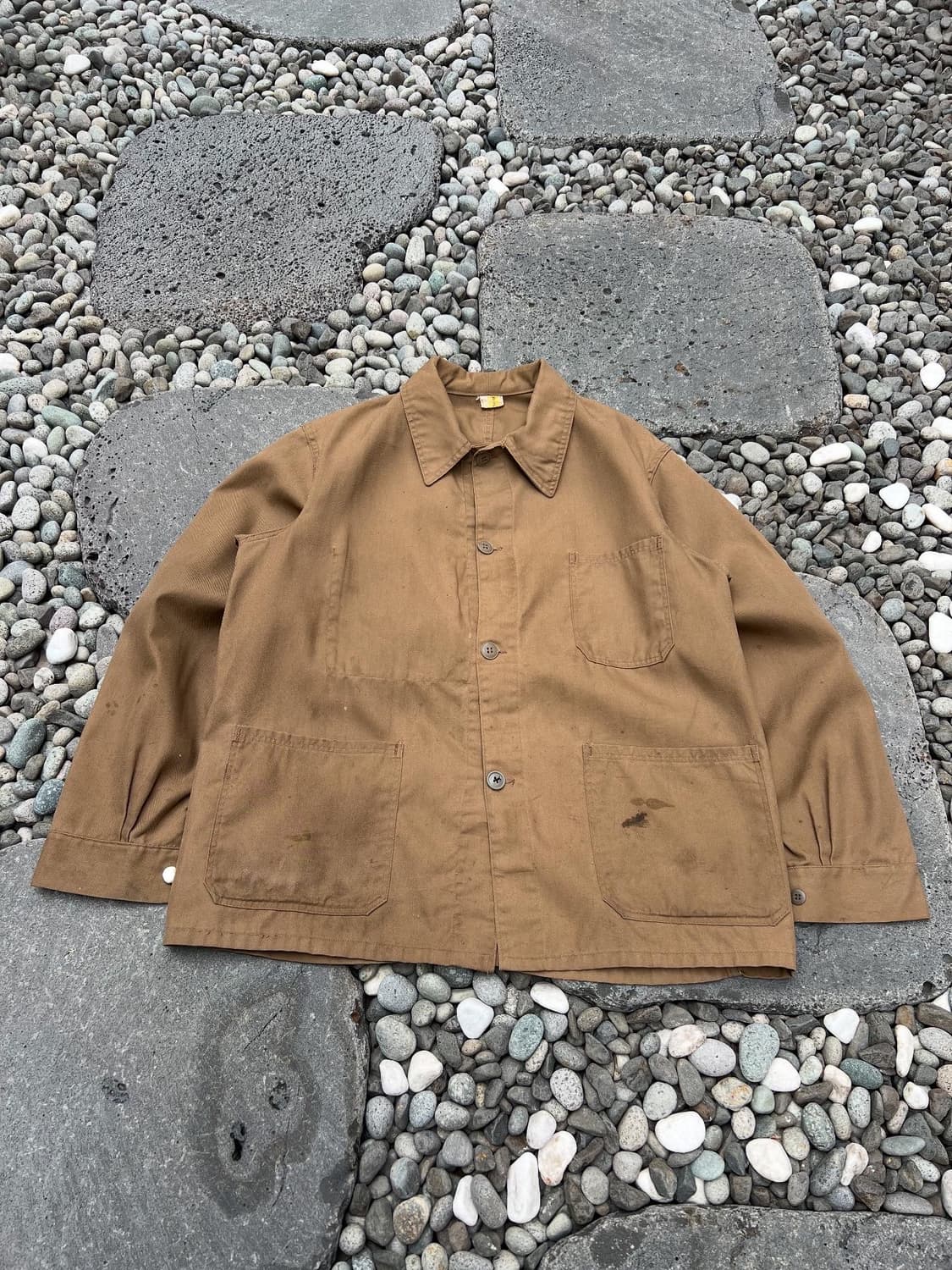 1950/60s LE BON PICARD OLD 빈티지 프렌치워크자켓 상품이미지1