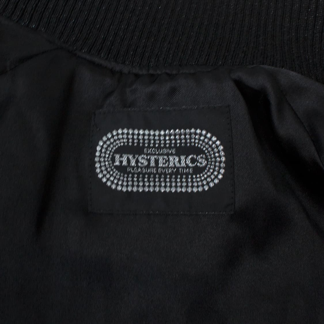 히스테릭글래머 블랙&실버 글로우 블루종 *rare 상품이미지8