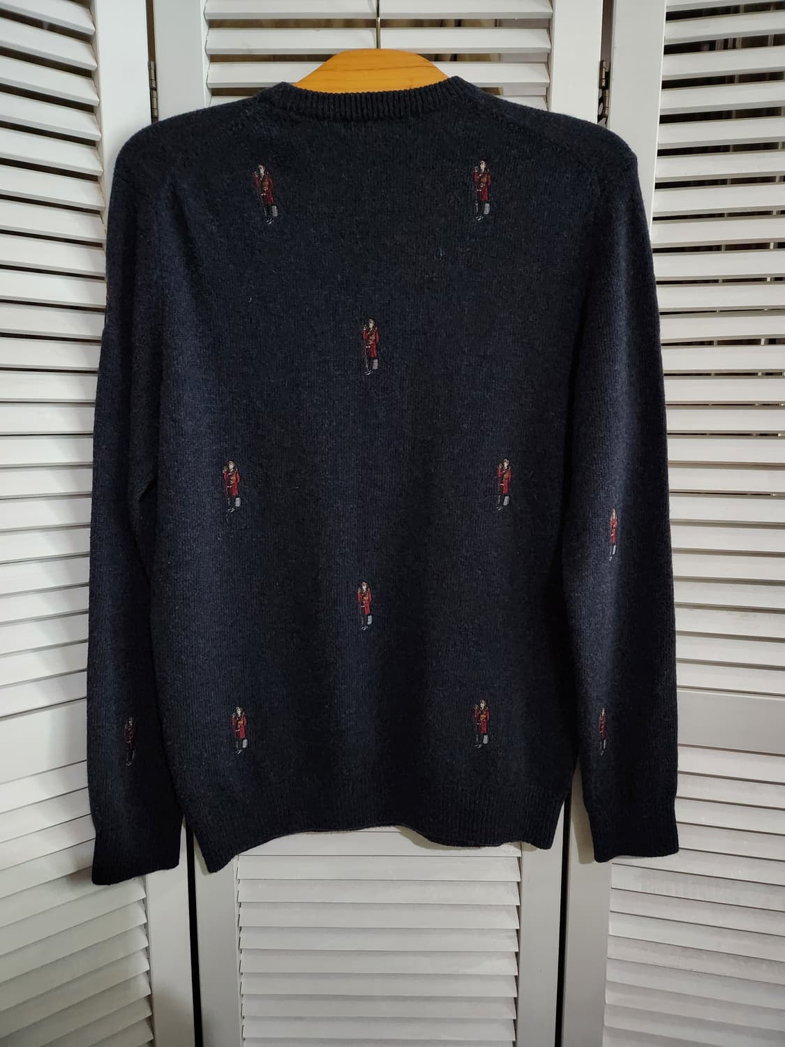 Olzen 자수 모 니트 100 상품이미지2