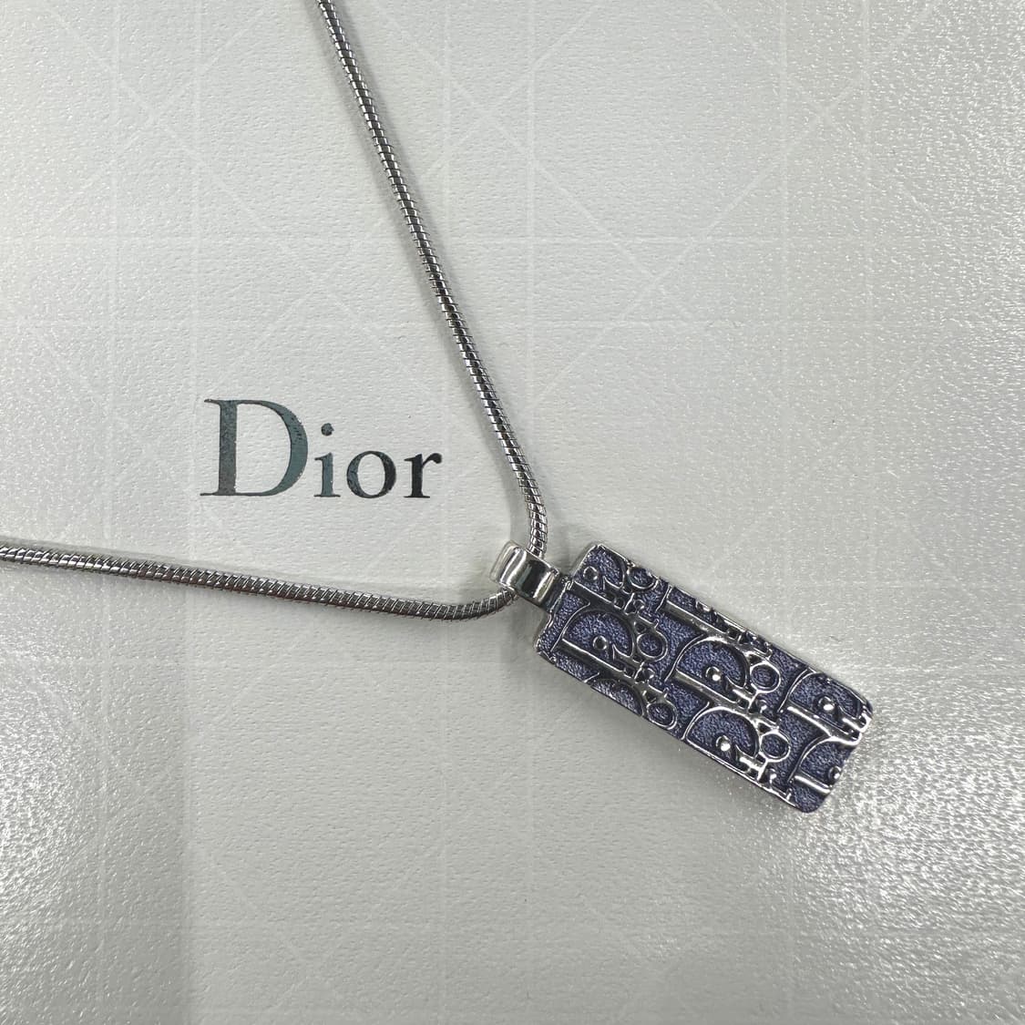 크리스찬 디올 트로터 오블리크 목걸이 상품이미지1