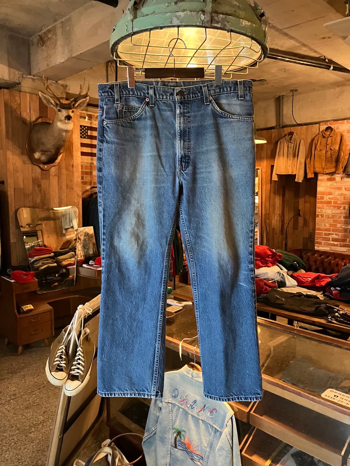 90s USA Levis 517 Boot Cut Denim Pants 상품이미지1