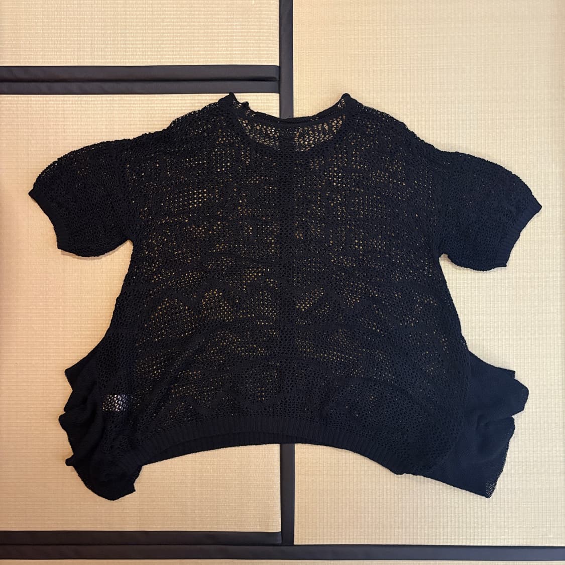 TSUMORI CHISATO 츠모리 치사토 드레이프 크로셰 니트 상품이미지2
