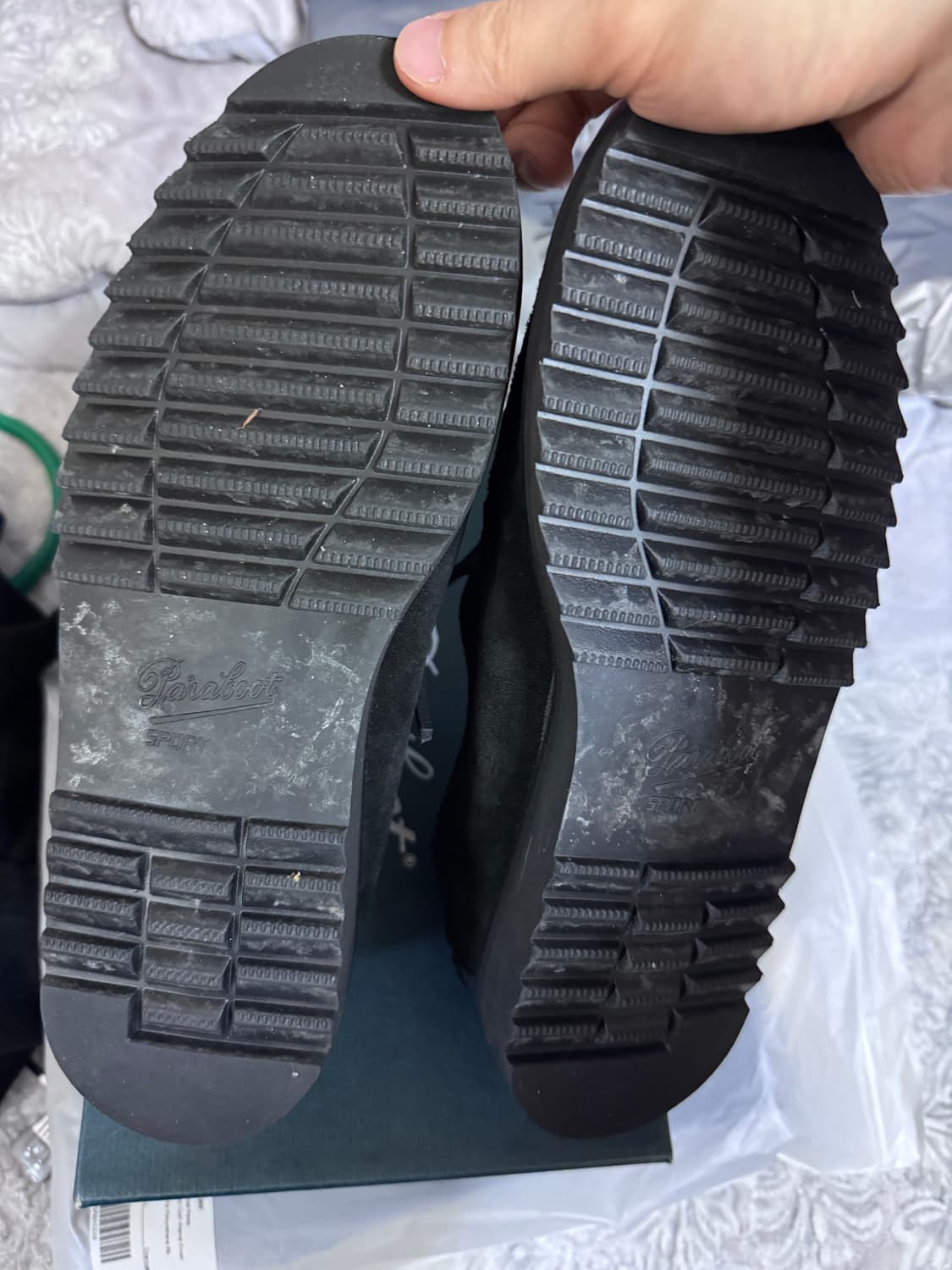 캡틴선샤인x파라부트 도밍구 uk7.5 블랙  상품이미지5