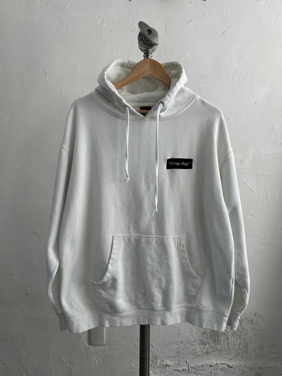 Stussy x Nexus7 스투시 x 넥서스세븐 스탁 로고 화이트 후드 상품이미지6