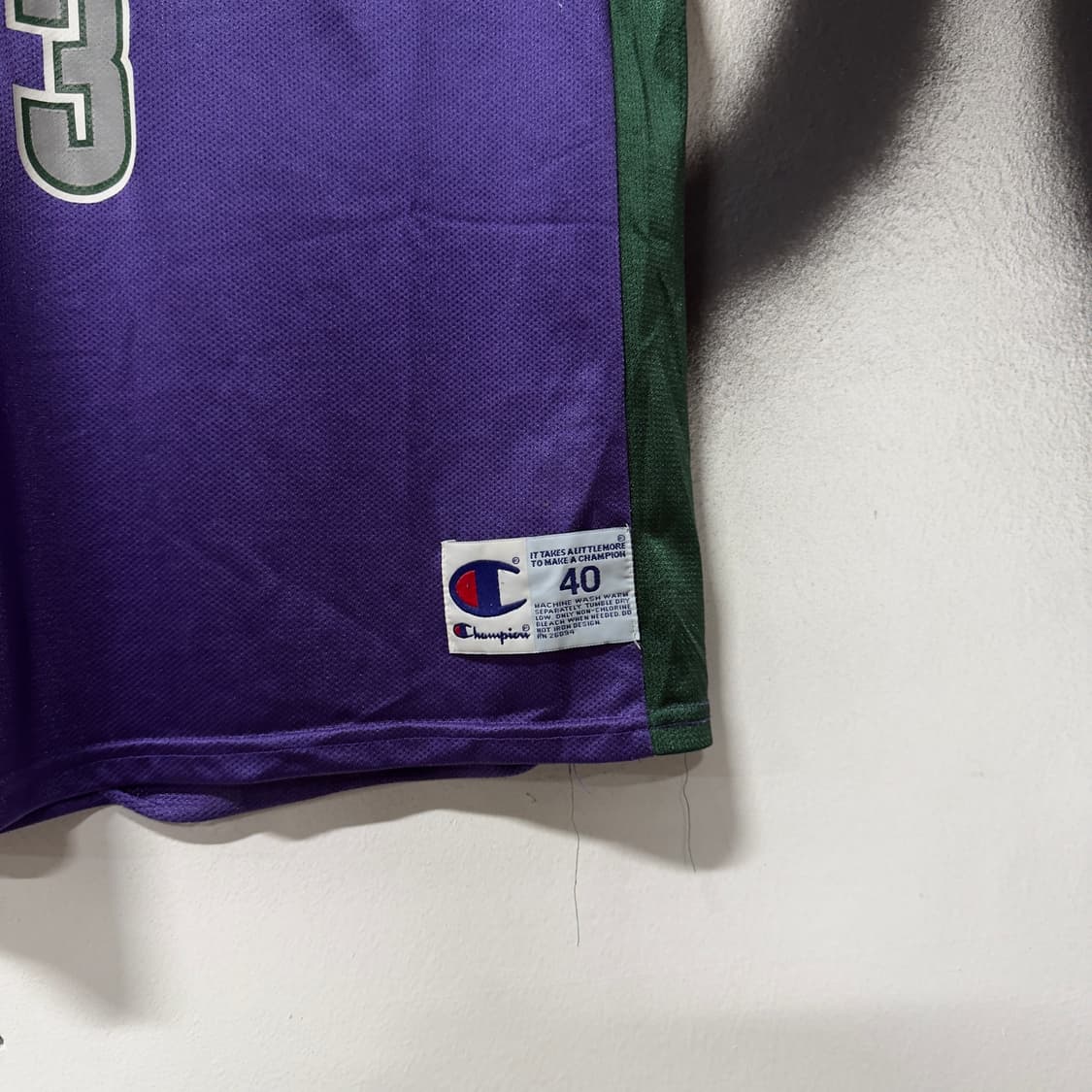 NBA x Champion 밀워키 벅스 던컨 로빈슨 마킹 바스켓볼 나시 상품이미지5