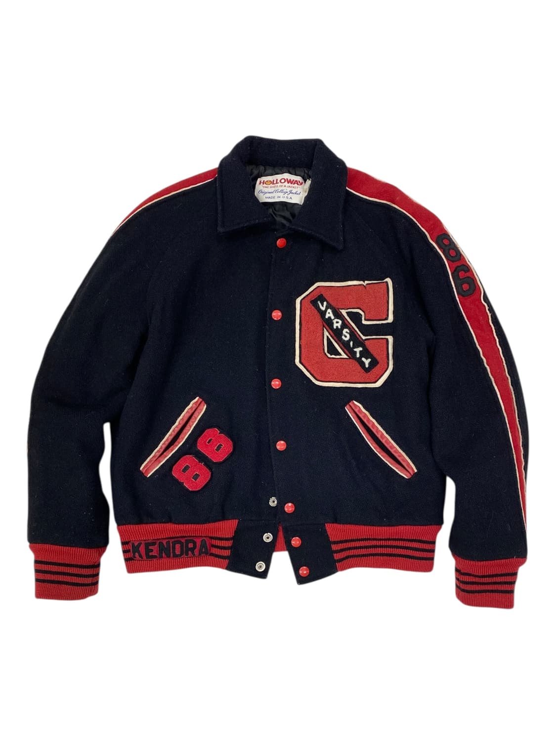 80's Holloway 울 바시티 자켓  상품이미지1