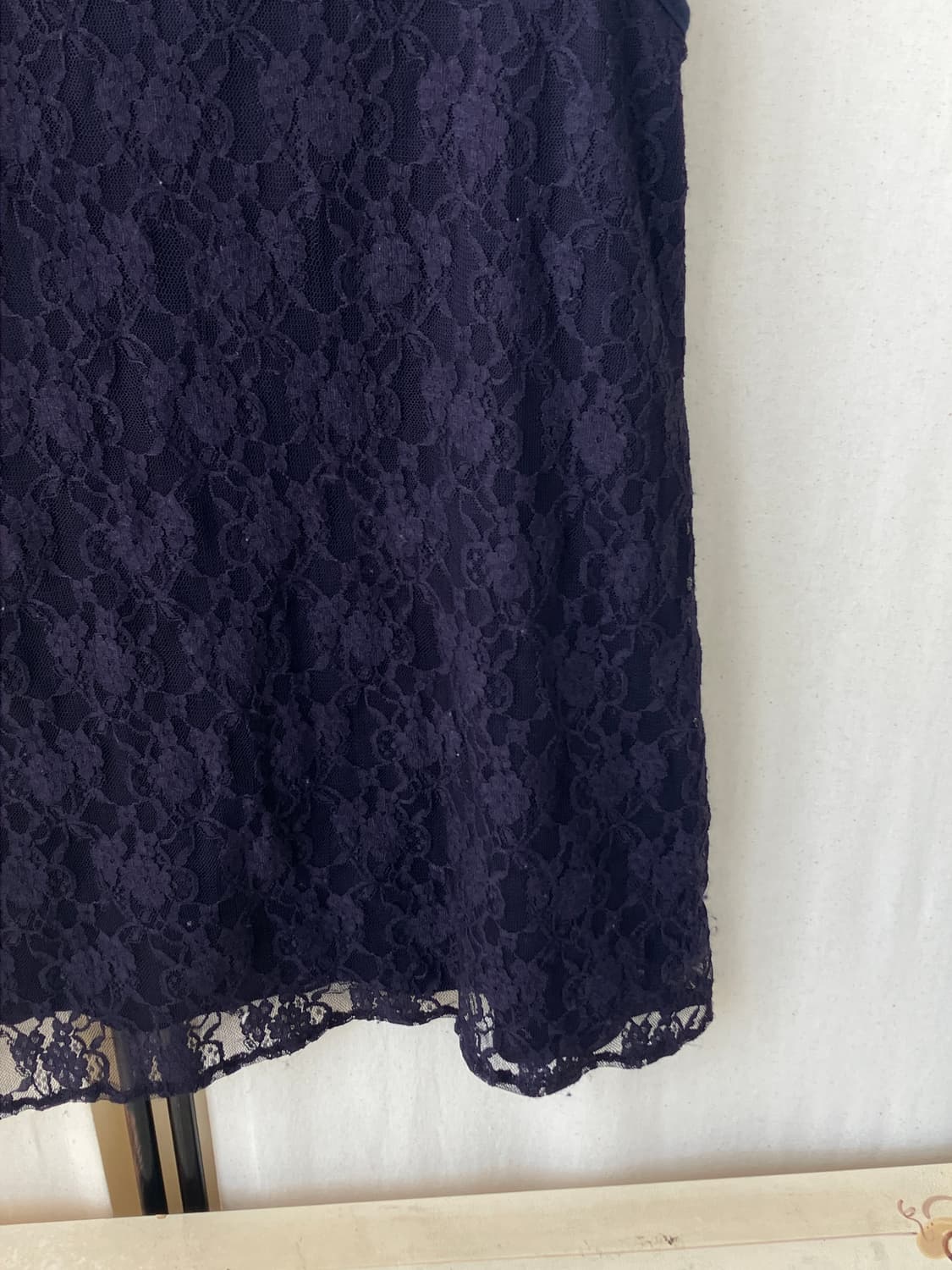navy lace layered sleeveless 상품이미지7