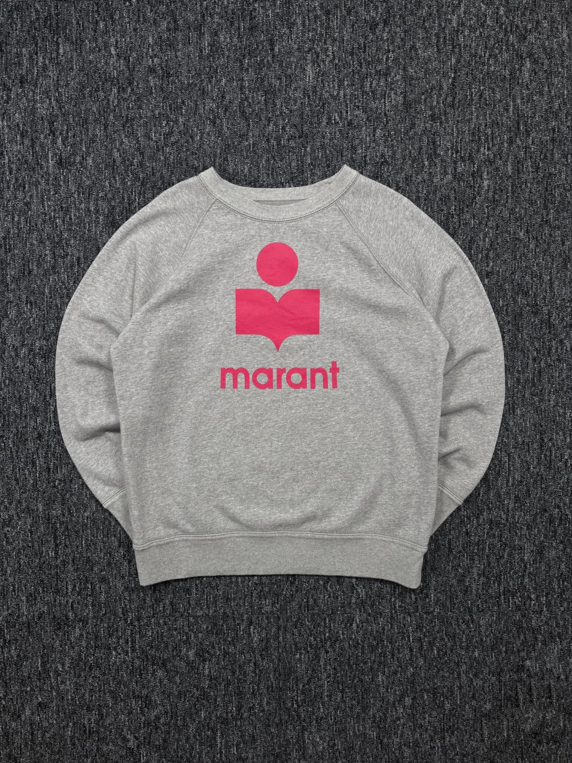 이자벨마랑 그레이 빅로고 맨투맨 상품이미지3