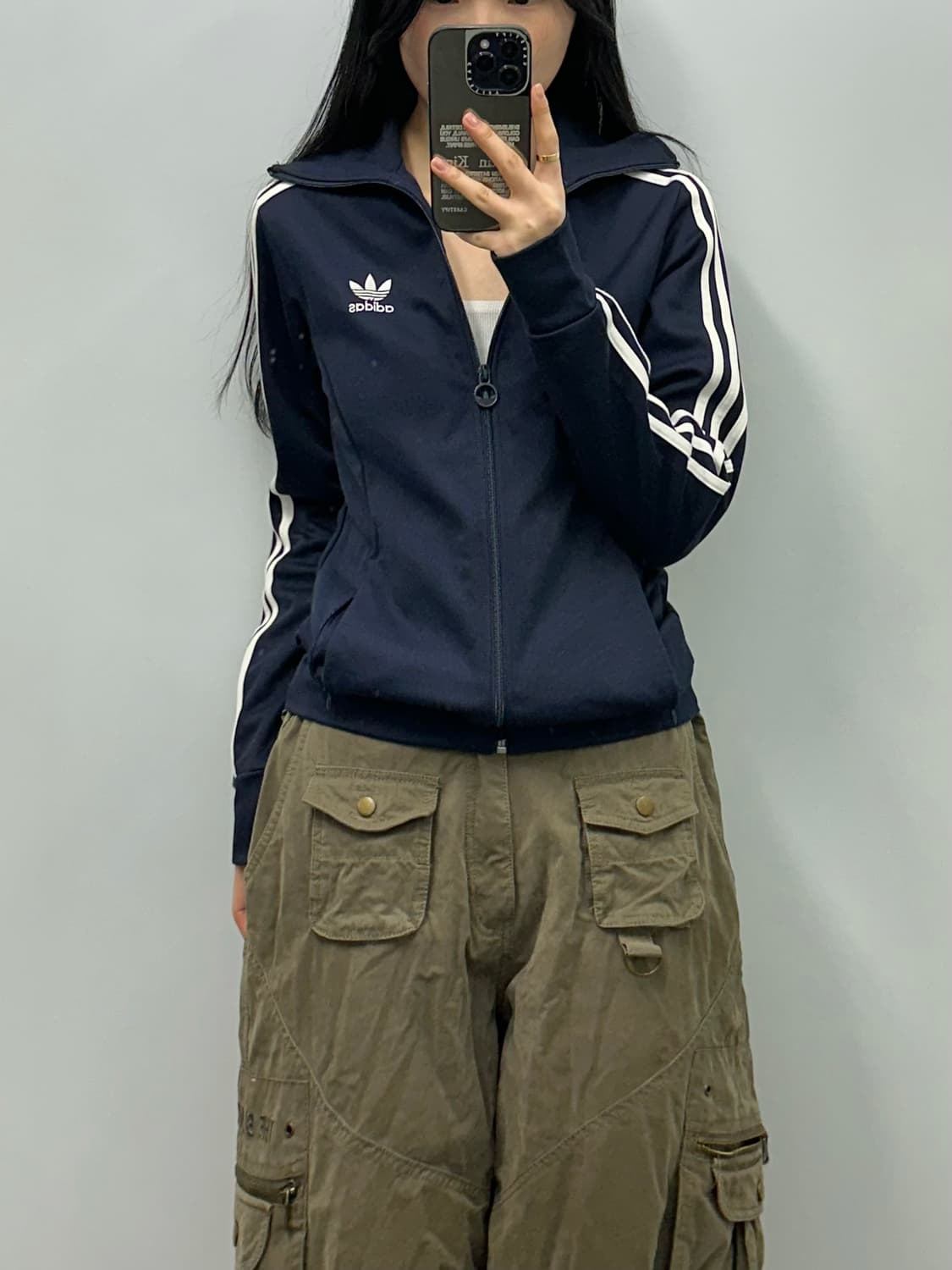 아디다스 유로파 사이드라인 네이비 트랙탑 져지 상품이미지1