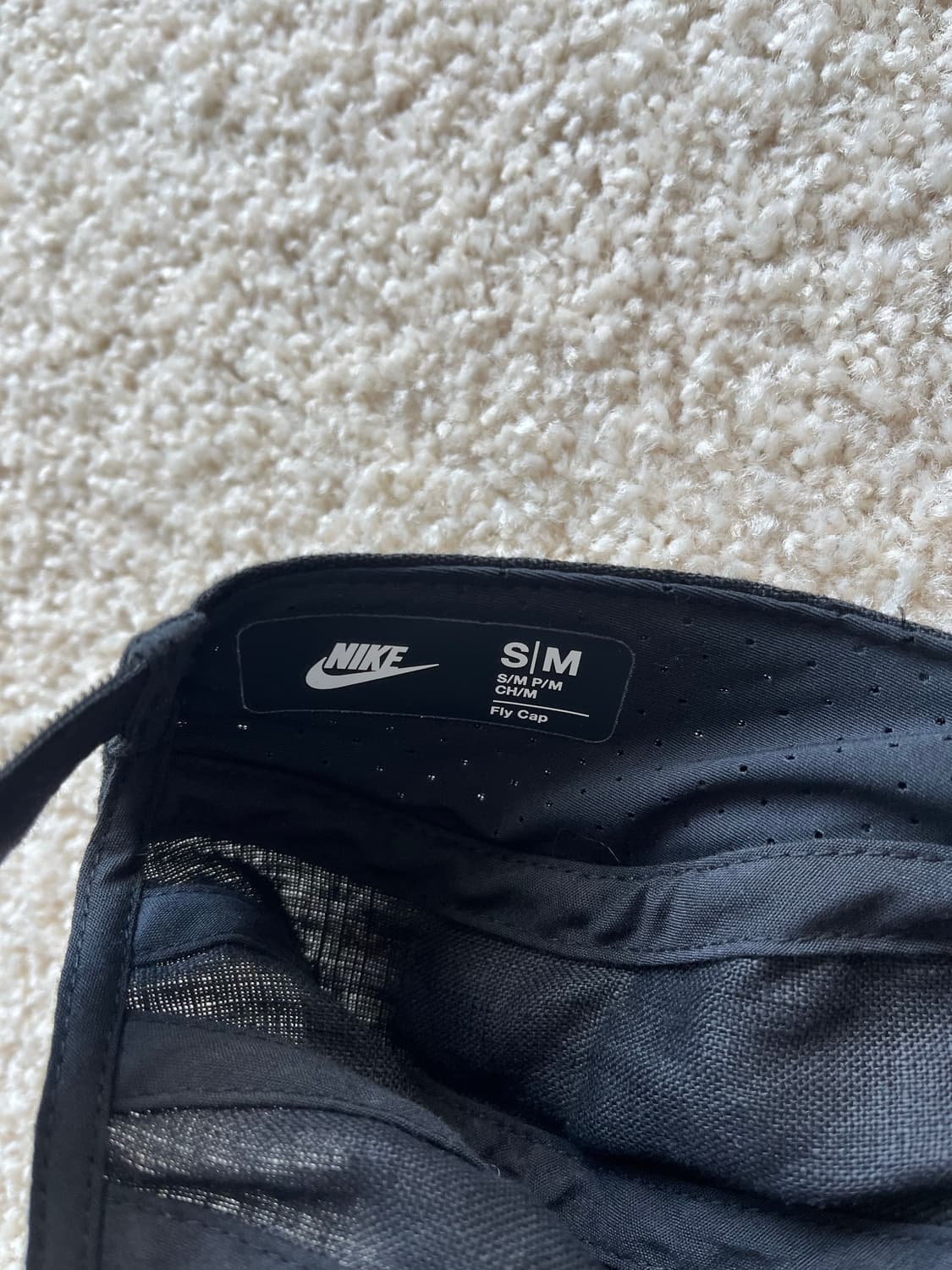 나이키 x 스투시 린넨 러닝 캡 블랙 상품이미지10